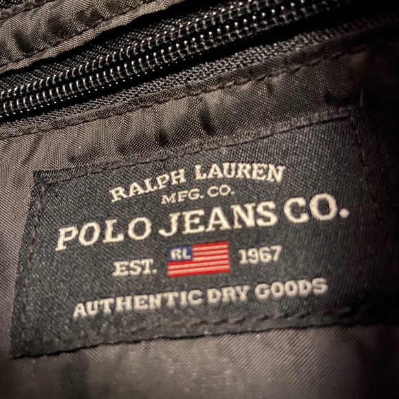 Ralph Lauren Polo Jeans Co. Black Small Handbag - Picture 2 of 6